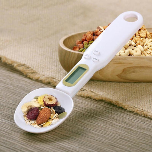 LCD Digital Kitchen Scale Spoon - Electronic Measuring Spoon for Coffee, Tea, Sugar & Spices - Nestlyn Kitchen Essentials