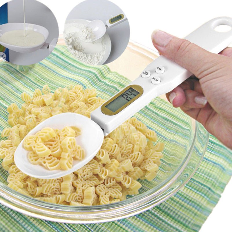 LCD Digital Kitchen Scale Spoon - Electronic Measuring Spoon for Coffee, Tea, Sugar & Spices - Nestlyn Kitchen Essentials