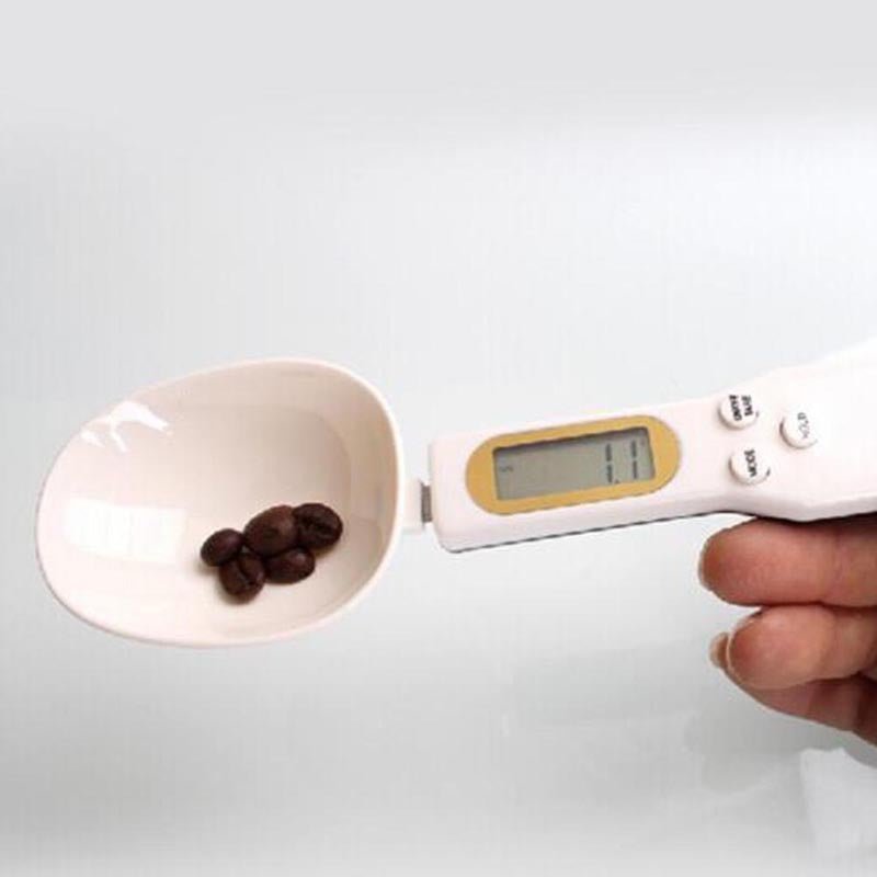 LCD Digital Kitchen Scale Spoon - Electronic Measuring Spoon for Coffee, Tea, Sugar & Spices - Nestlyn Kitchen Essentials