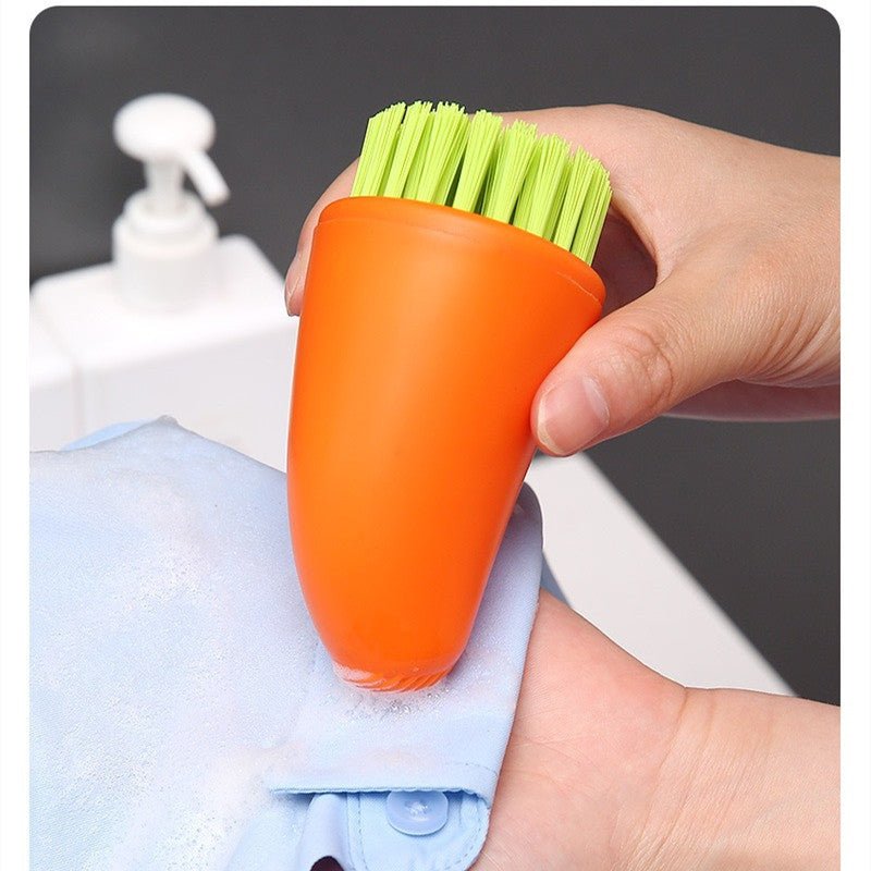 Cute Carrot Scrub Brush - Multifunctional Kitchen Cleaner - Nestlyn Kitchen Essentials