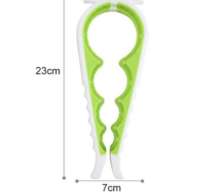 4-in-1 Multifunctional Jar & Bottle Opener - Non-Slip Grip Lid Opener for Jars, Bottles & Cans - Nestlyn Kitchen Essentials